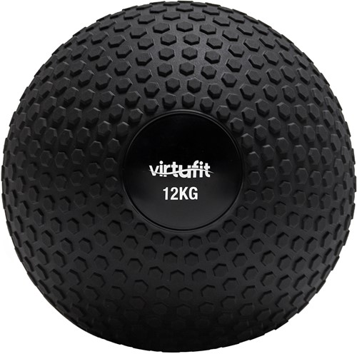 VirtuFit Slam Ball – Fitness Bal – 12 kg – Zwart
