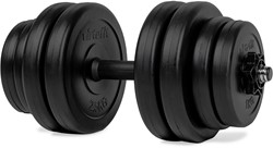 fitnessapparaat.nl VirtuFit Verstelbare Dumbbell - Vinyl - 15 kg - Tweedekans aanbieding