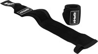 VirtuFit Elastische Wrist Wraps - opgerold en uitgerold