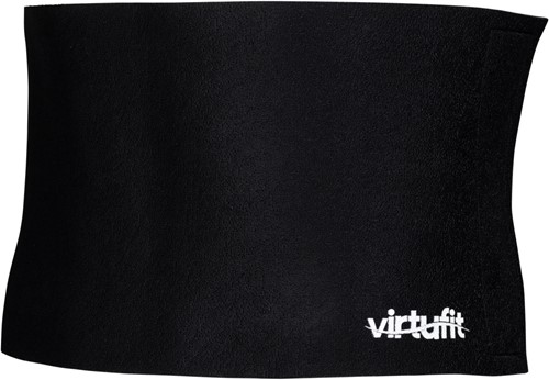 VirtuFit Afslank Tailleband Neopreen 20 - Afslankband - Waist Trainer - 20 cm - Zwart