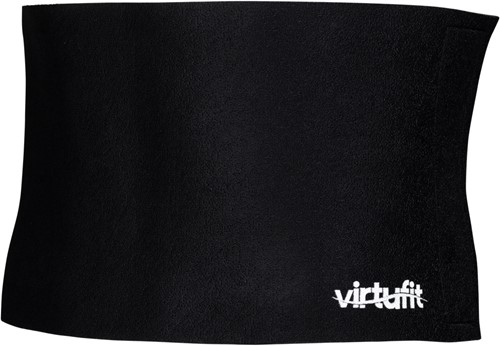 VirtuFit Afslank Tailleband Neopreen 20 - Afslankband - Waist Trainer - Slimming Belt - 20 cm - Zwart