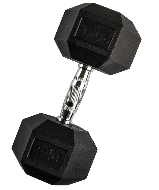 VirtuFit Hexa Dumbbell Pro - 20 kg - Per Stuk
