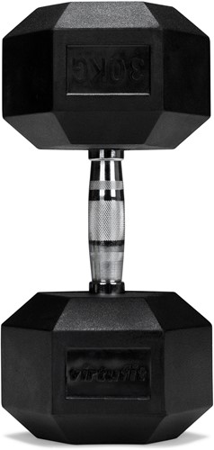 VirtuFit Hexa Dumbbell Pro - 30 kg - Per Stuk