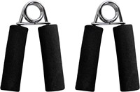 VirtuFit Foam Handknijpers - 2 Stuks - Zwart
