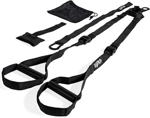 VirtuFit Suspension Trainer met Opbergtas - Zwart