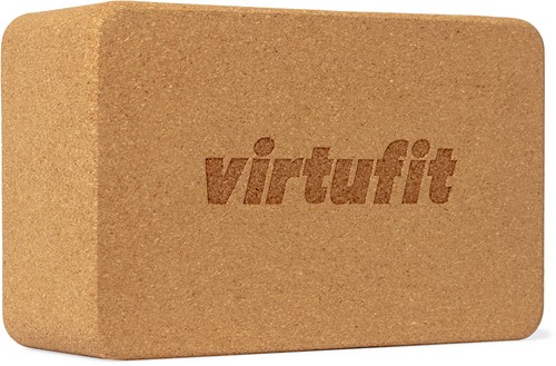 VirtuFit Premium Kurk Yoga Blok - Ecologisch