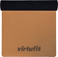 fitnessapparaat.nl VirtuFit Premium Kurk Yogamat - Ecologisch - 183 x 61 x 0.5 cm aanbieding