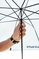 VirtuFit Universele Stoelparasol - Grijs - sfeerafbeelding 2