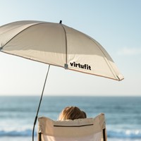 VirtuFit Universele Stoelparasol - Zwart-2