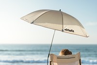 VirtuFit Universele Stoelparasol - Beige - sfeerafbeelding