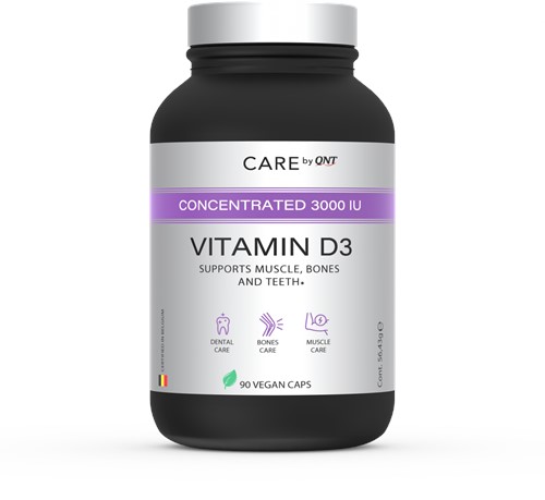 QNT Care Vitamin D3 - 90 Vegan Capsules 