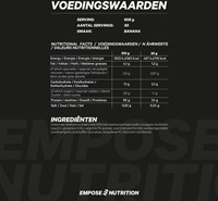Empose Nutrition Whey Protein - Eiwit Poeder - Banaan - 908 gram-3