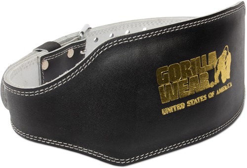 Gorilla Wear Full Lederen Gevoerde Halterriem - S/M