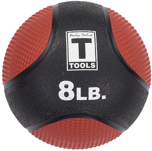 Body-Solid Medicine Ball - Medicijnbal - Rood - 3,6 kg