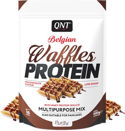 QNT Belgische Proteine Wafel Mix - 480 gram - Milk Chocolate