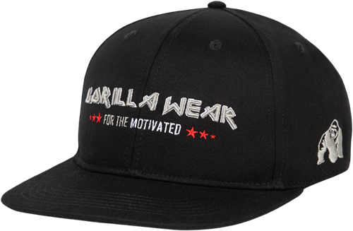 Gorilla Wear Wayne Snapback Pet - Zwart