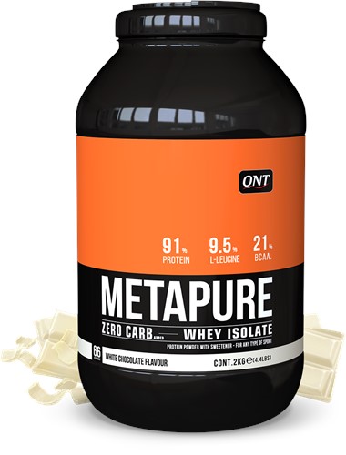 QNT Metapure Whey Protein Isolate - Eiwit Poeder - 2000 gr - White Chocolate