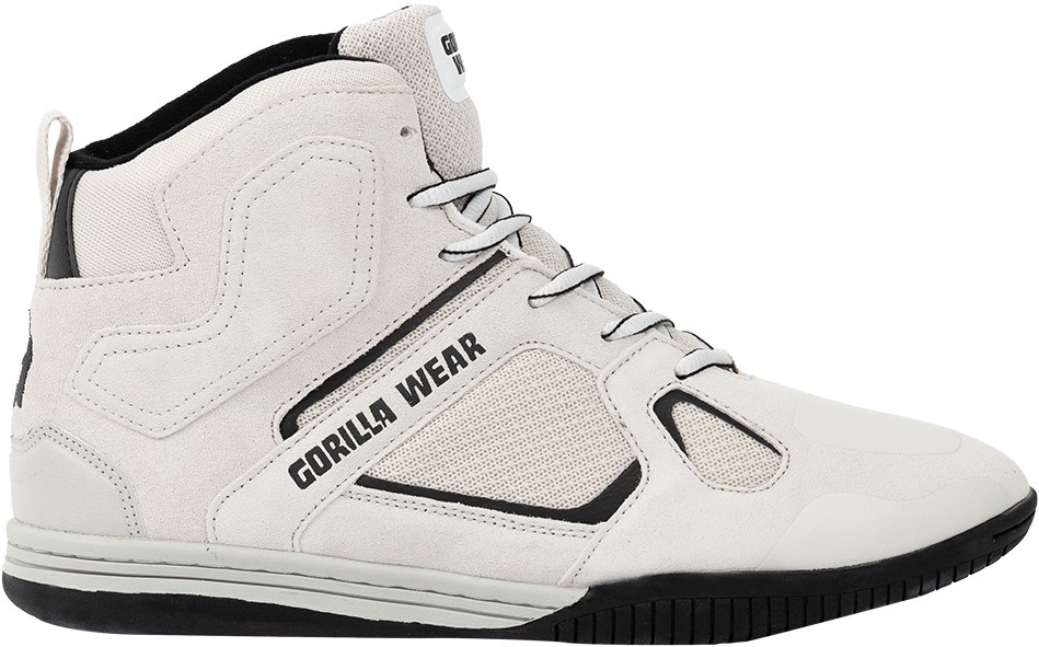 Gorilla Wear Troy High Tops Sportschoenen - Wit - 36 | Fitnessapparaat.nl