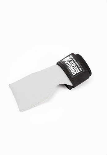 Gorilla Wear Lifting Grips - Zwart/Wit-3
