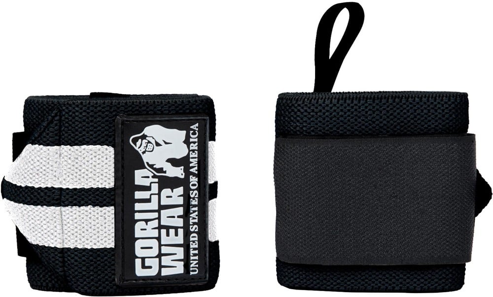 Gorilla Wear Wrist Wraps Pro - Zwart/Wit