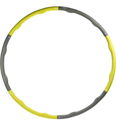 Wonder Core Fitness Hoelahoep - 1,2 kg - Grijs/Groen