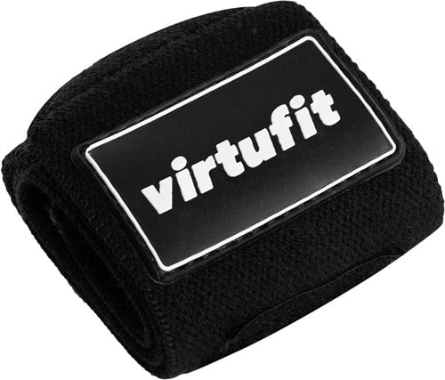 VirtuFit Elastische Wrist Wraps - Zwart Enkele