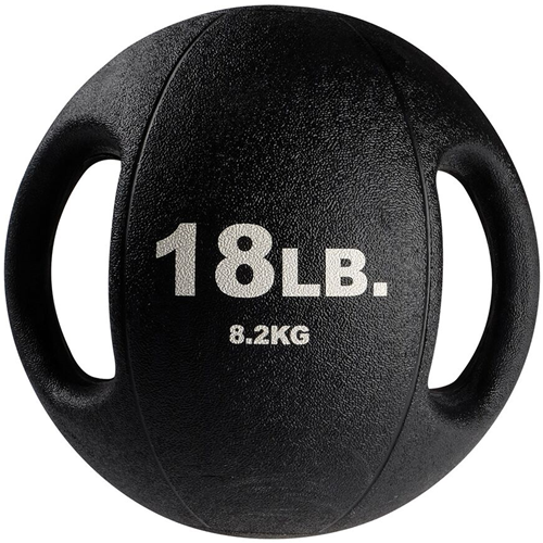 Body-Solid Dual-Grip Medicine Ball - Medicijnbal met Handvaten - 8,2 kg