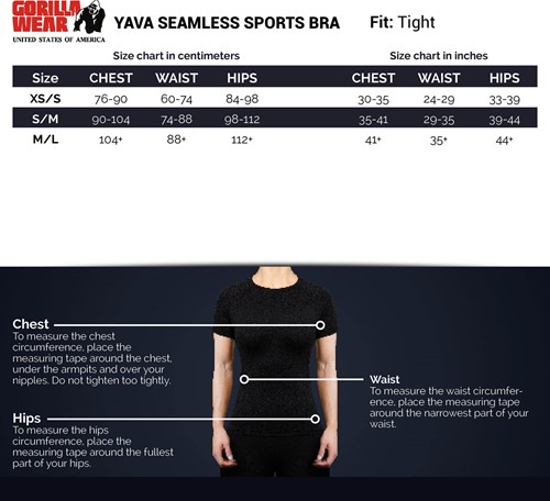 Yava Seamless Sportbeha - Zwart