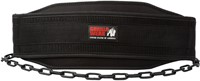 Gorilla Wear Nylon Dip Belt - Zwart