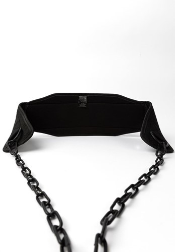 Gorilla Wear Nylon Dip Belt - Zwart-3