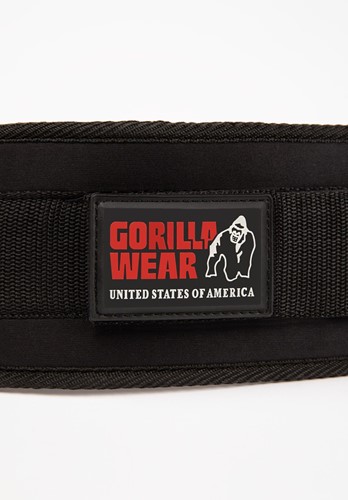 Gorilla Wear 4 Inch Dames Lifting Belt - Zwart-3