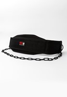 Gorilla Wear Nylon Dip Belt - Zwart