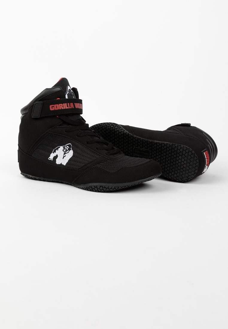 Bevestiging redden Nodig hebben Gorilla Wear High Tops Fitness Schoenen - Zwart - 36 | Fitnessapparaat.nl