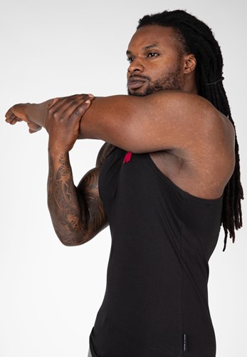 Gorilla Wear Adams Stretch Tank Top - Zwart