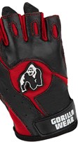 Gorilla Wear Mitchell Training Gloves - Fitness Handschoenen - Zwart/Rood-2